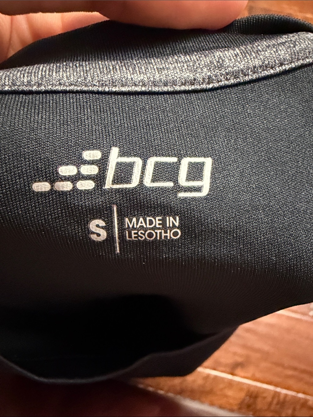 bcg Black Short-Sleeve Graphic Active Tee - Picture 2 of 2